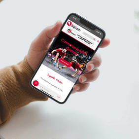 England Squash Case study module mock ups